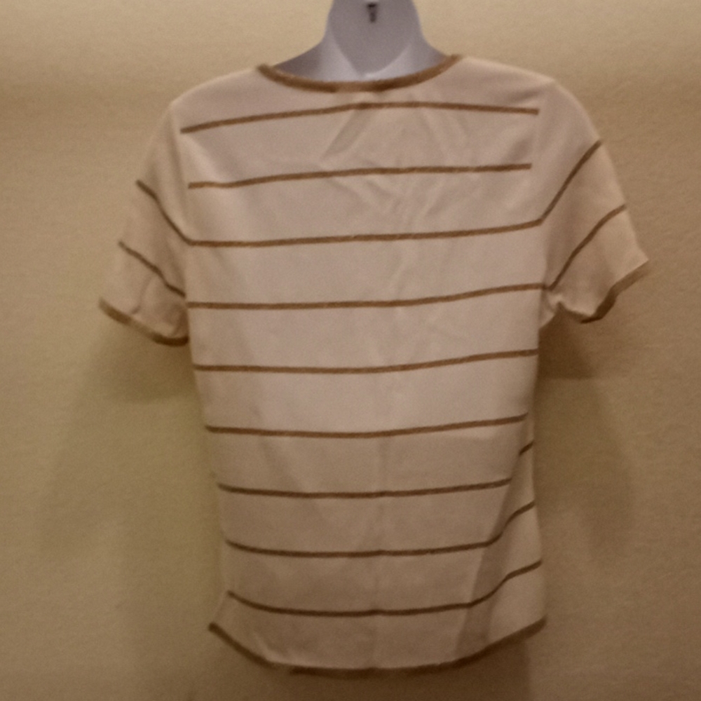 Cache Cream & Gold Top - Picture 7 of 9